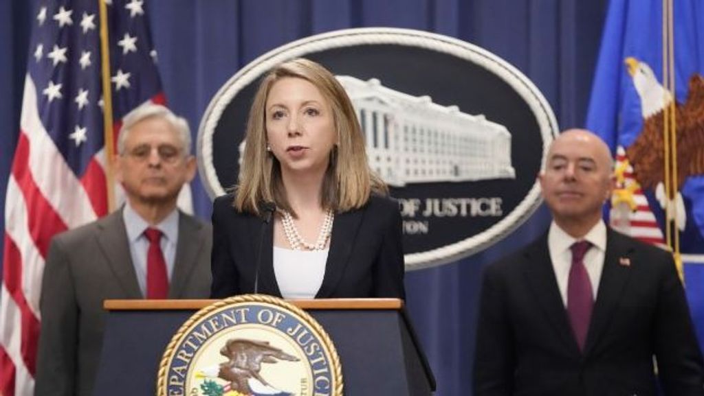La exfiscal federal para el Distrito Este de Virginia, Jessica D. Aber.