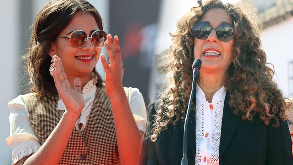 Lola Orellana y su madre, Rosario Flores