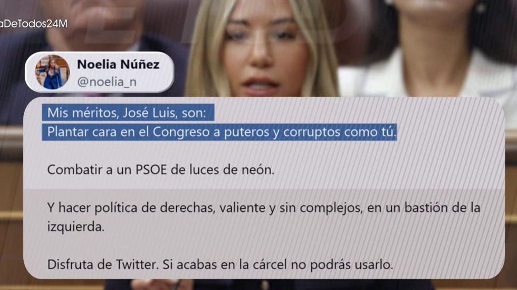 El mensaje de Noelia Núñez