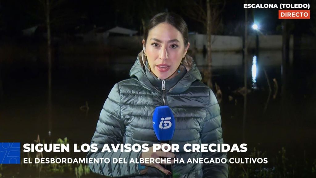 La situación en Toledo tras el temporal: casas rodeadas por el agua y miedo al deshielo