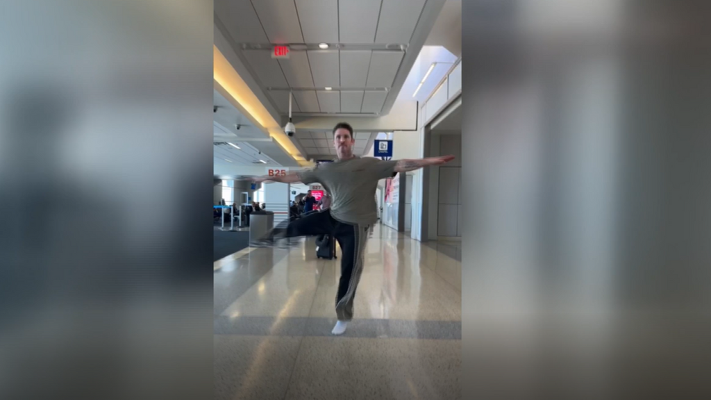 bailarín viral