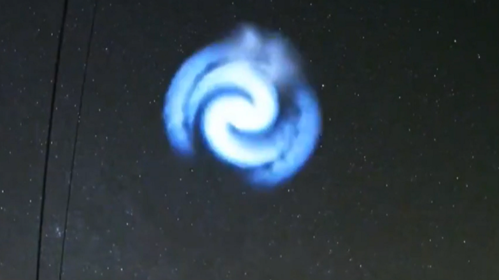 Espiral azul