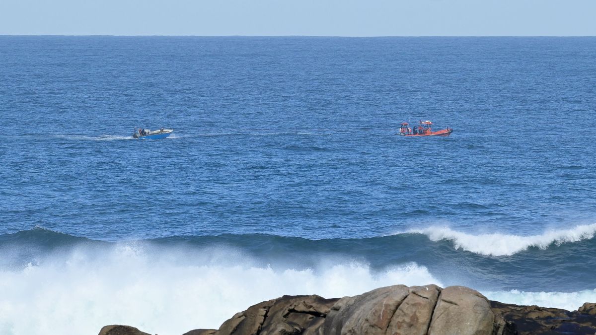 Lanchas de salvamento marítimo en aguas de A Coruña