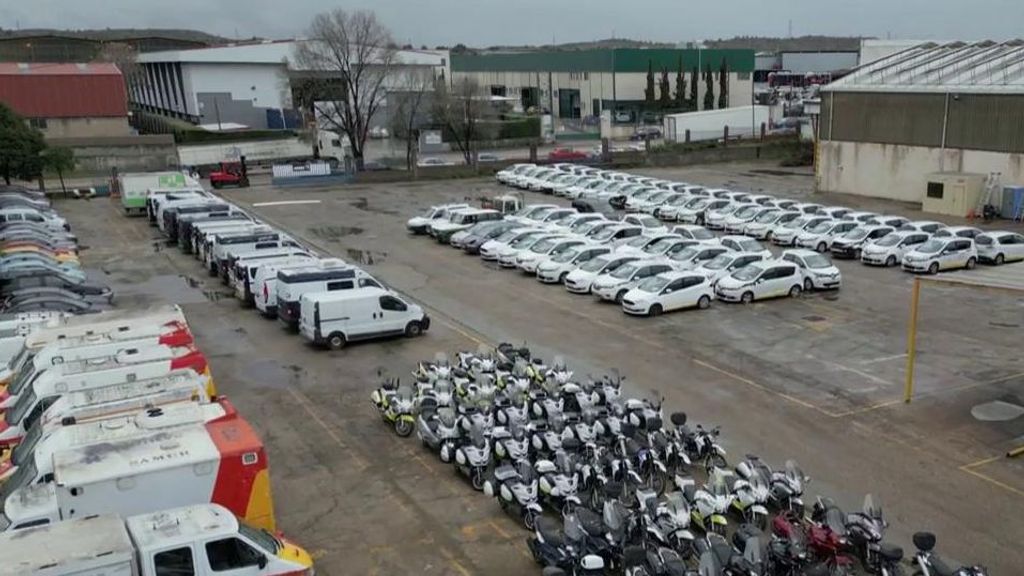 Madrid saca a subasta vehículos retirados del servicio público: motos desde 180 euros y coches desde 300