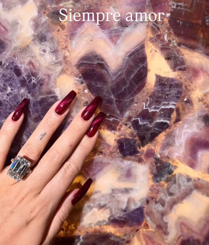 Manicura de Georgina Rodríguez