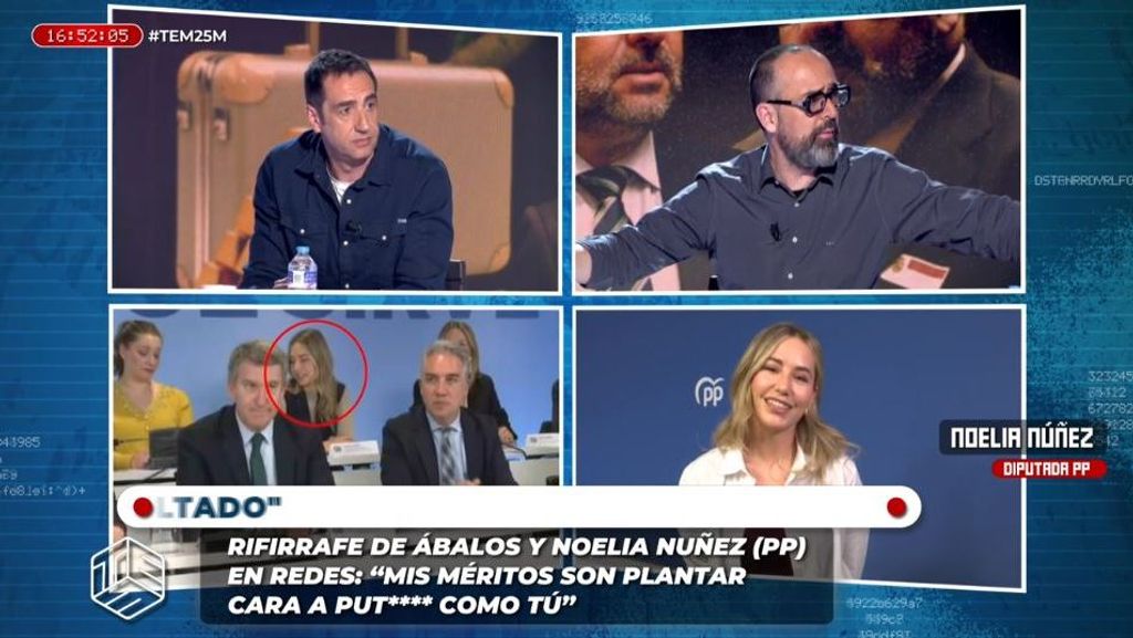 Noelia Nuñez mantiene un acalorado choque con Emilio Delgado... ¡antes de ser anunciada como nueva colaboradora de 'Todo es mentira'!