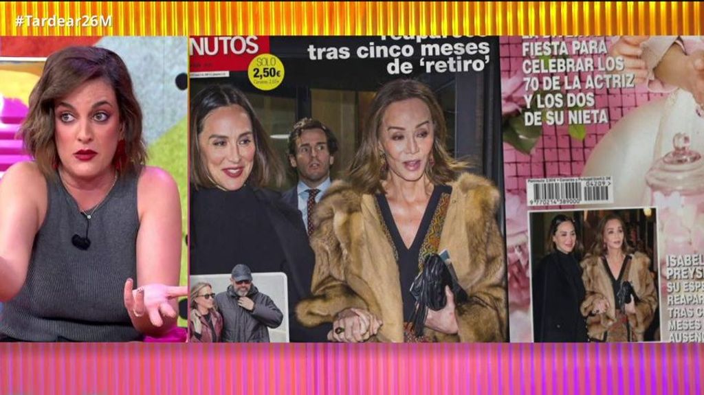 Isabel Preysler, enfurecida con la fotografía de su reaparición, según Leticia Requejo: “Siente malestar"