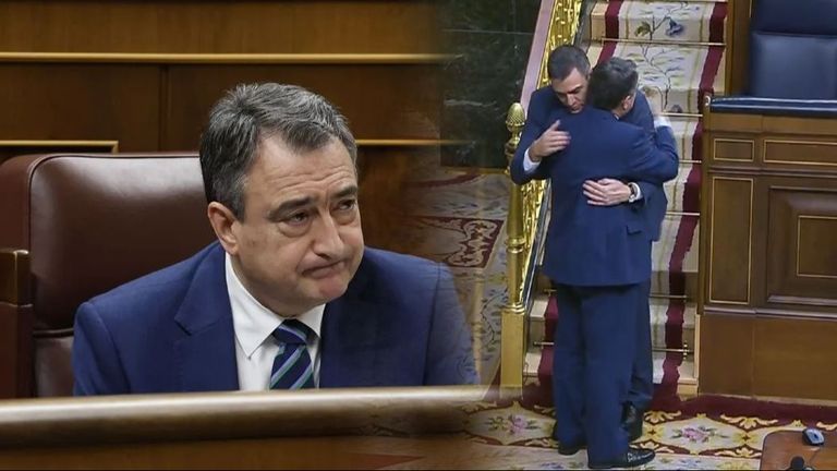 La emotiva despedida de Aitor Esteban en el Congreso con un mensaje a ...