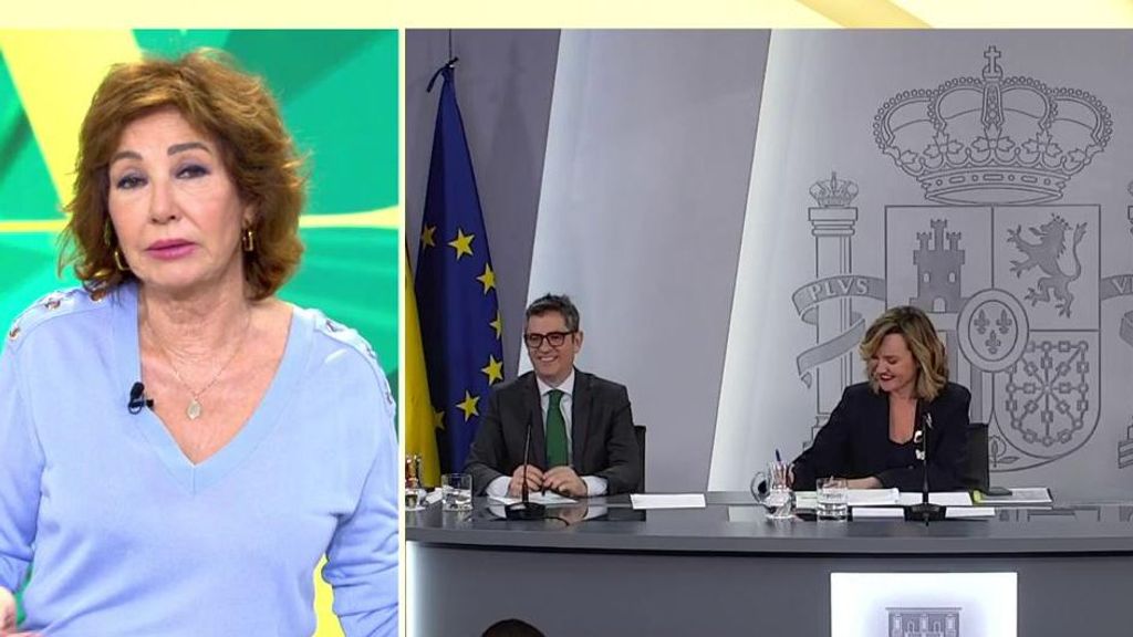 Ana Rosa, de los últimos movimientos del gobierno de Pedro Sánchez: "Nos toman por niños y nos cuentan bolas"