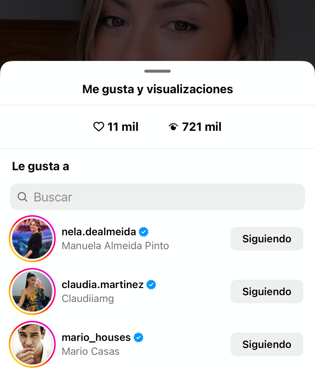 El 'me gusta' de Mario Casas en una de las últimas publicaciones de Melyssa Pinto