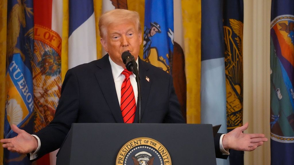El presidente de Estados Unidos, Donald Trump.