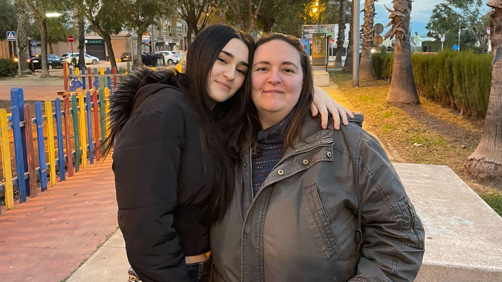 Gemma junto a su madre Mónica, clave para su recuperación