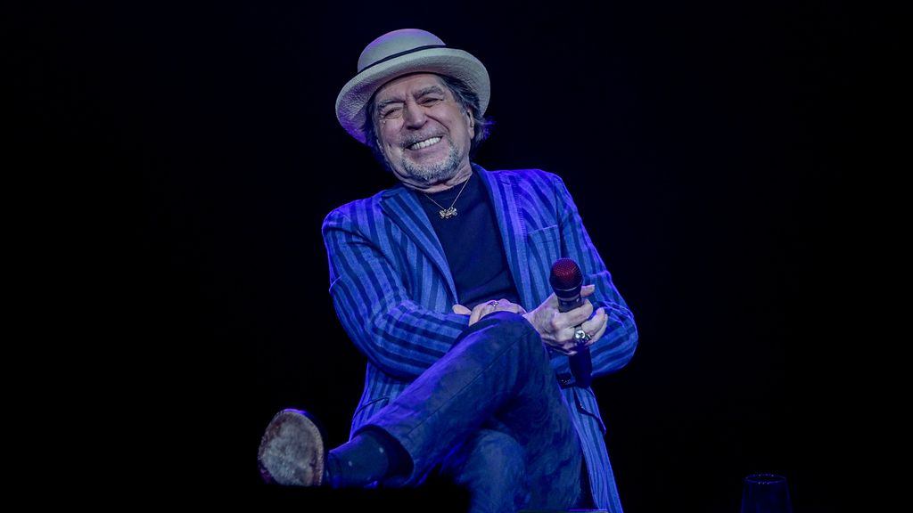 Joaquín Sabina en un concierto