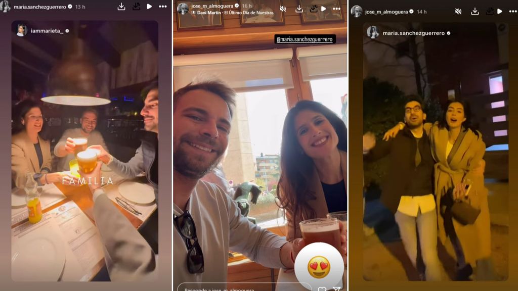 José María Almoguera y María Sánchez se reencuentran con Dani Santos y Marieta