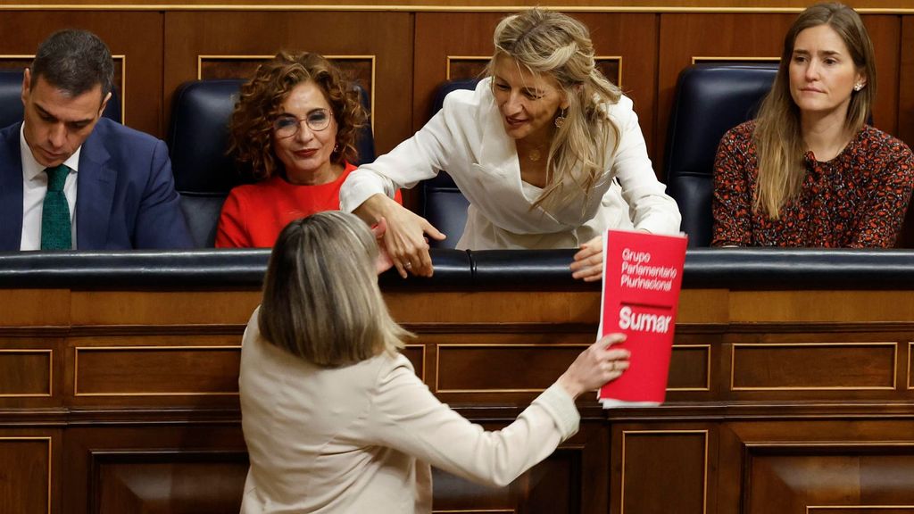 Los socios no respaldan a Sánchez: dudas de Sumar y ERC con el rearme y oposición de Podemos