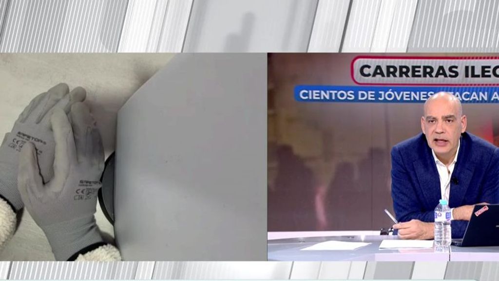 El rifirrafe entre Nacho Abad y un motorista implicado en una carrera ilegal: "Las leyes están para cumplirlas"