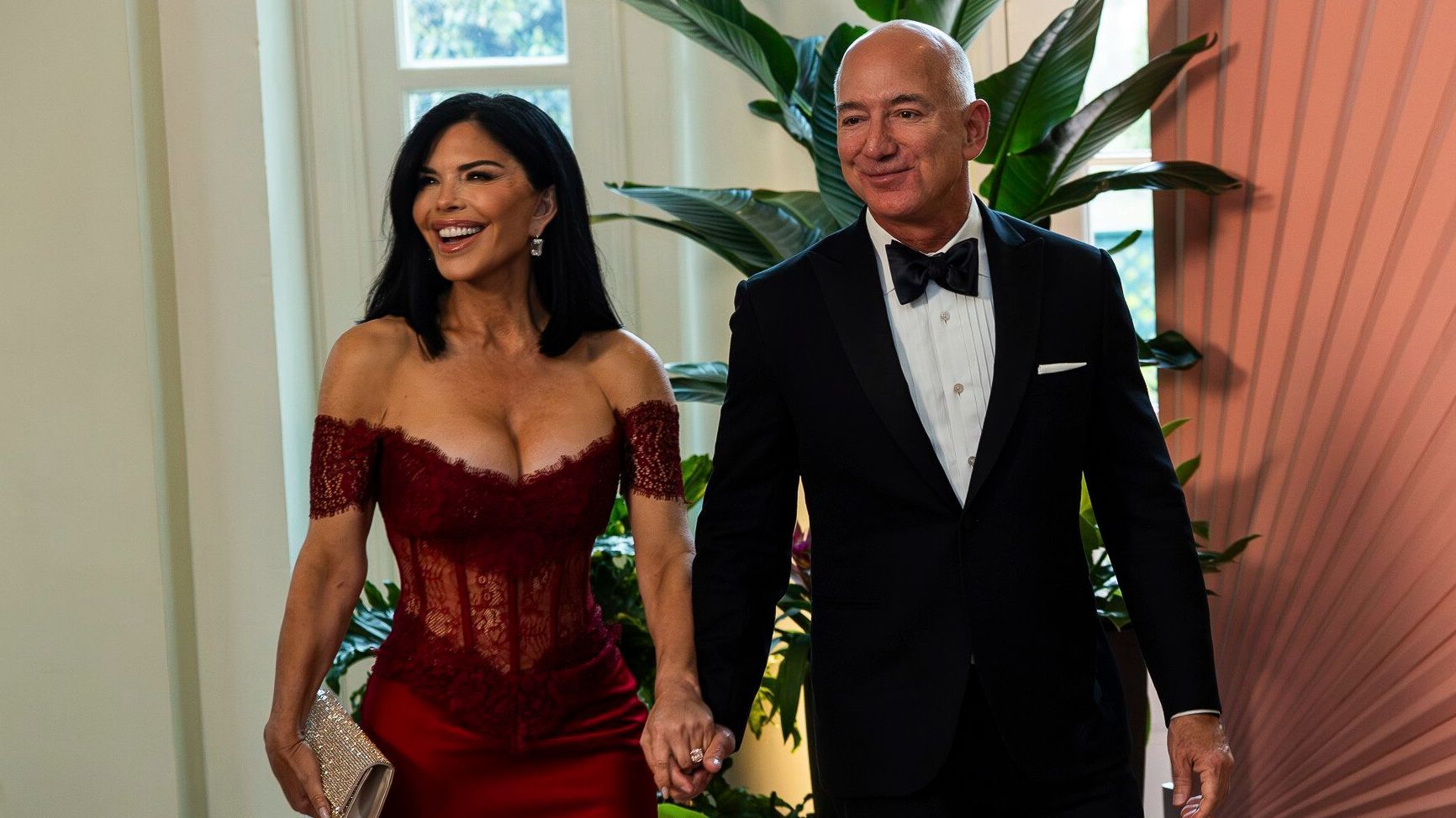 Jeff Bezos y Lauren Sánchez, en una imagen de archivo.