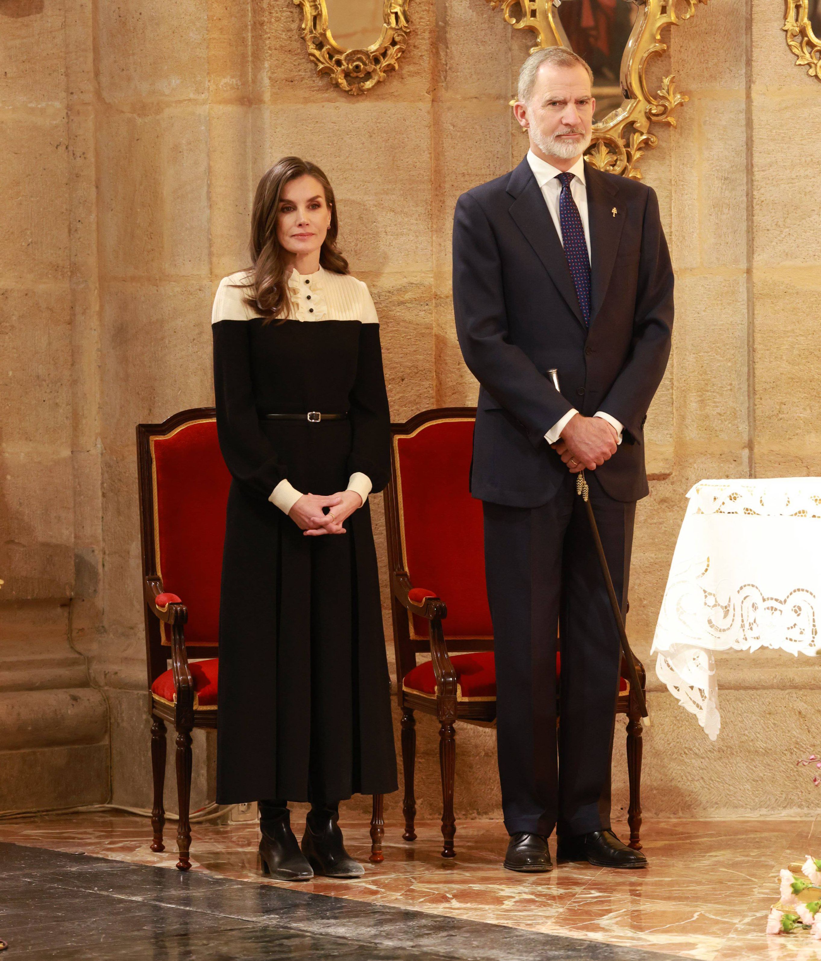 La reina Letizia y Felipe VI