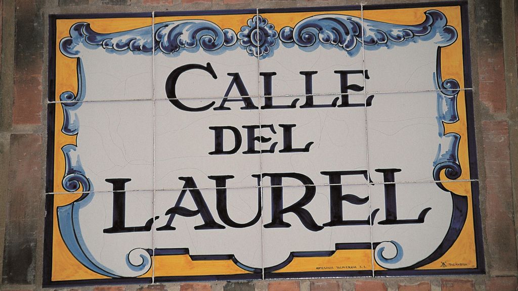 El cartel de la Calle del Laurel