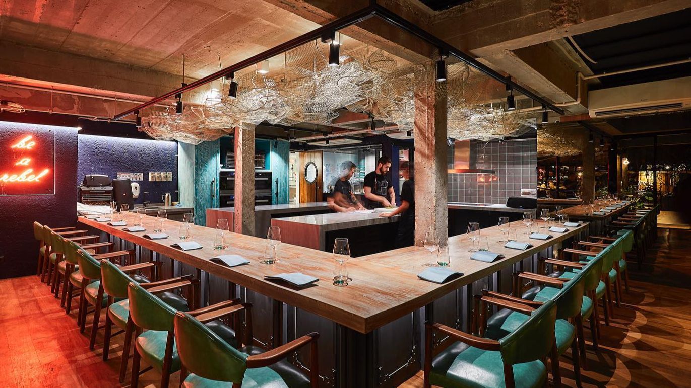 El interior de Gaggan