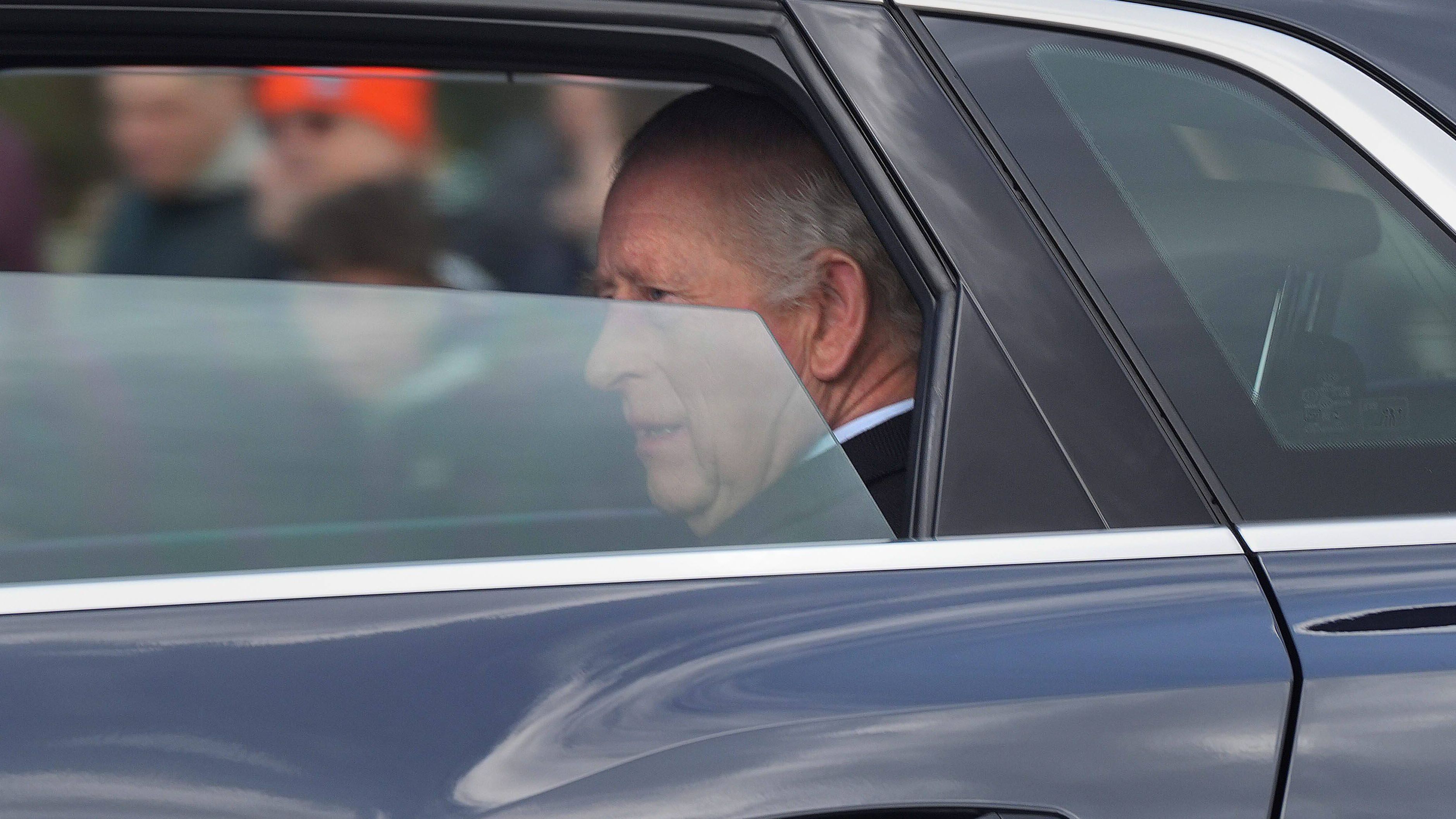 El rey Carlos III este 28 de marzo.