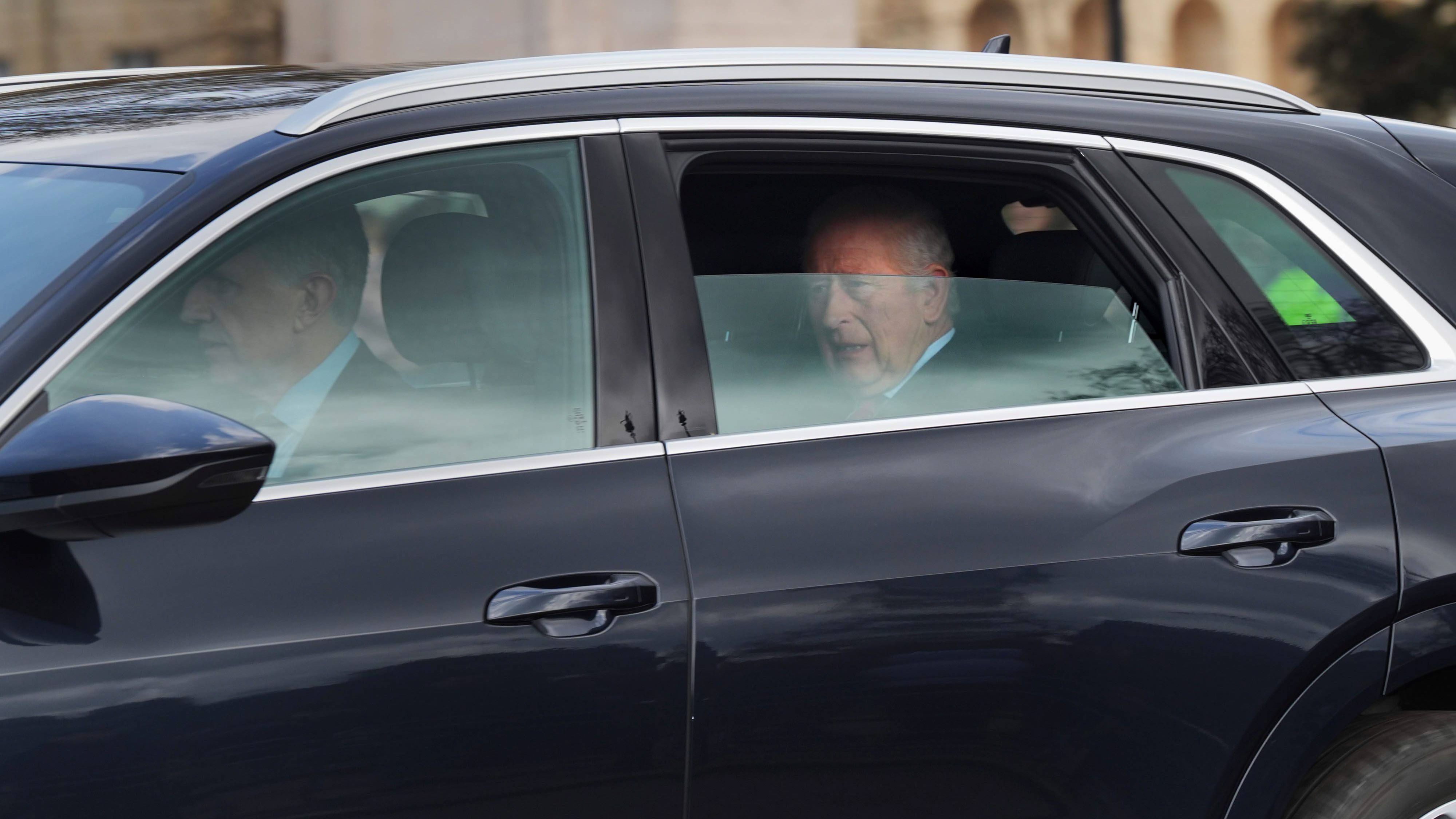 El rey Carlos III este 28 de marzo.