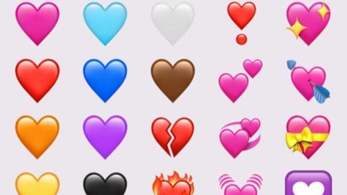 El significado de los colores del emoji de corazón