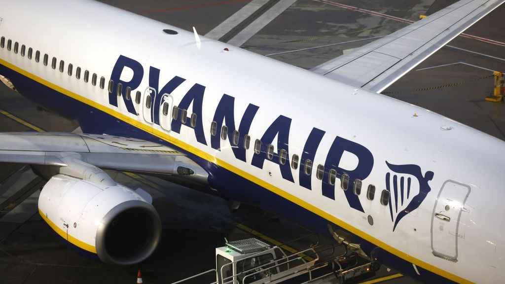 Imagen de archivo de un avión de Ryanair