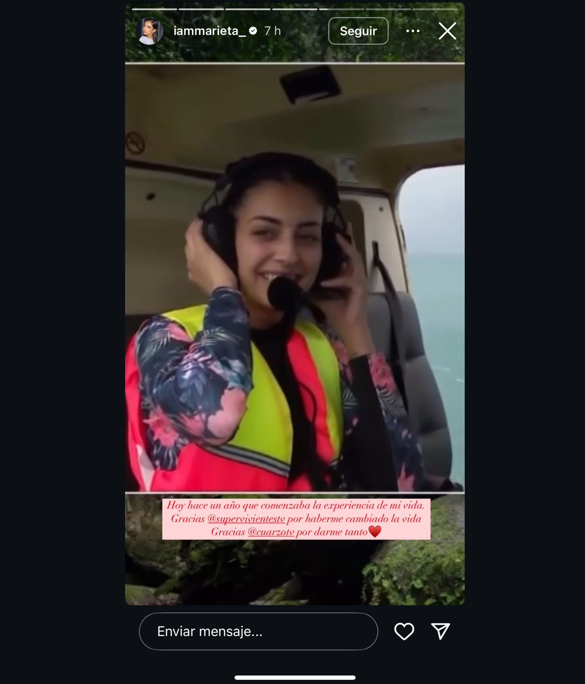 Marieta en redes sociales