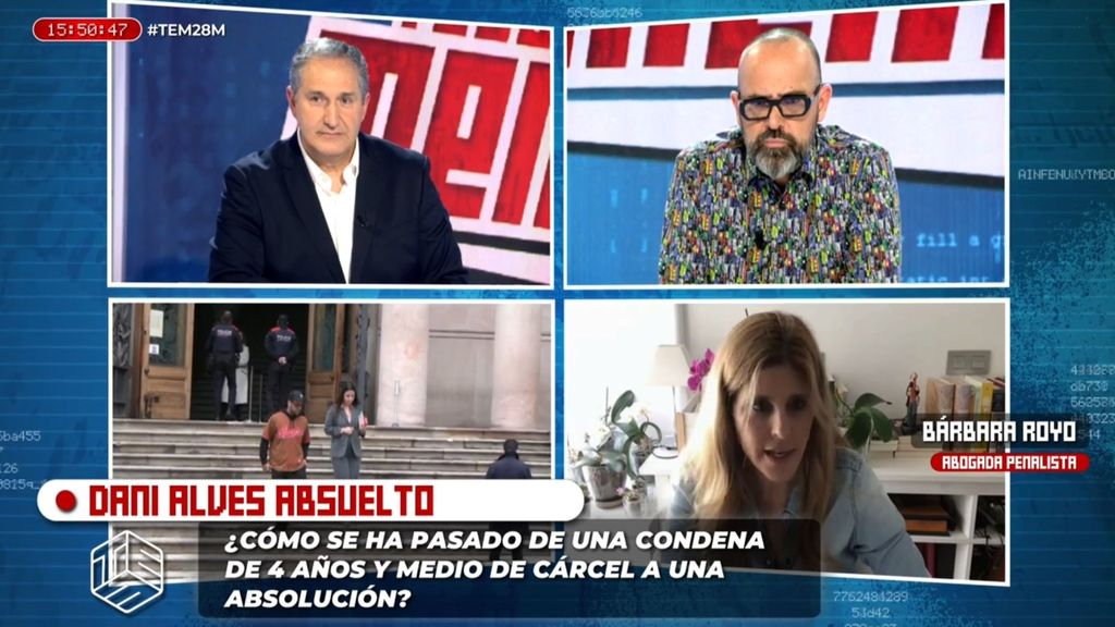 Dani Alves, absuelto del delito de agresión sexual Todo es mentira 2025 Programa 1560