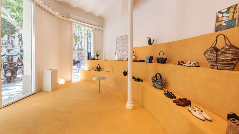 Tienda efímera de HEREU en Barcelona