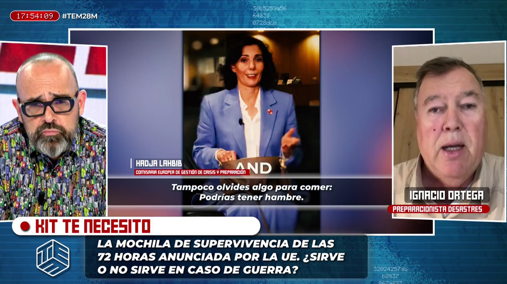 Un experto en supervivencia analiza el kit contra emergencias de la Unión Europea: "No existe una mochila estándar que sirva para todo"