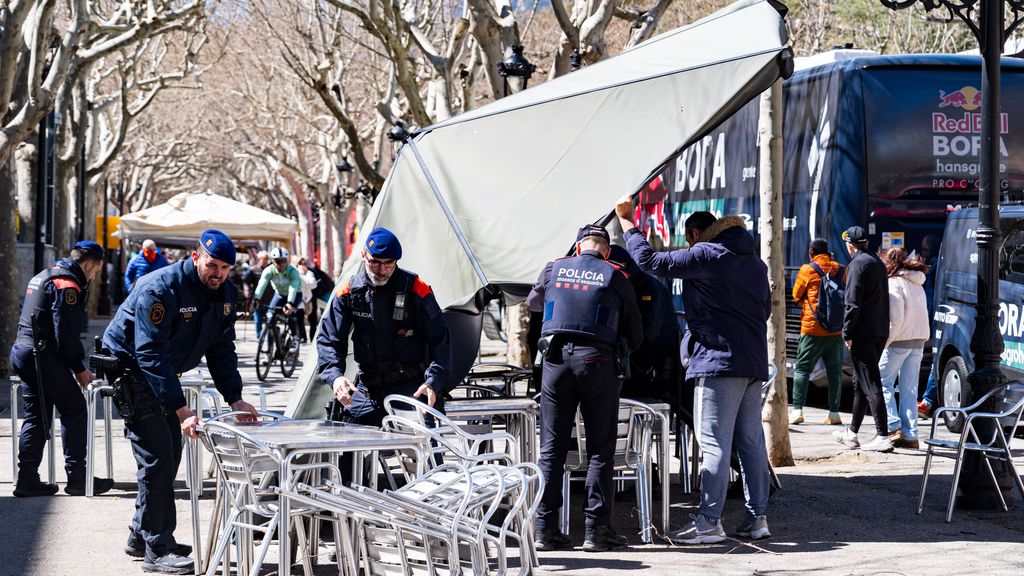 El viento causa demoras en trenes en Cataluña y deja sin luz a abonados del Empordà