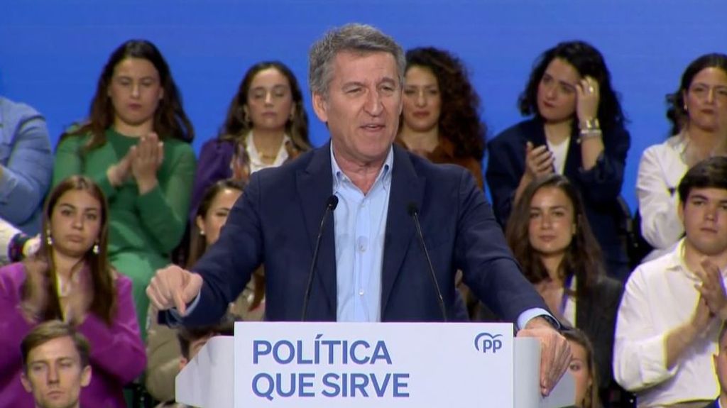 Feijóo vuelve a calificar a Sánchez de "déspota" por no presentar proyecto de PGE