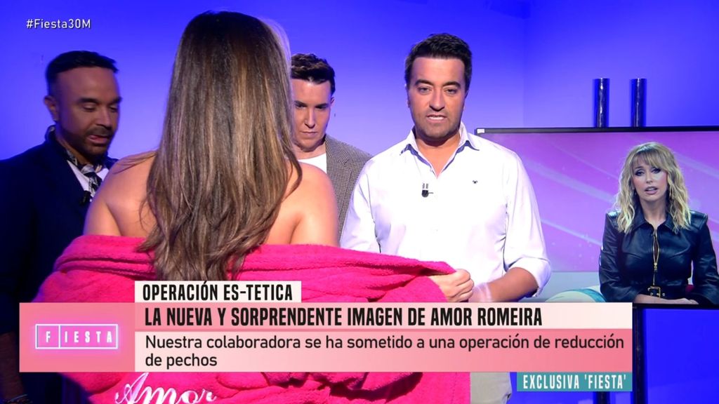 La nueva imagen de Amor Romeira tras sus últimas intervenciones estéticas Fiesta 2025 Programa 284