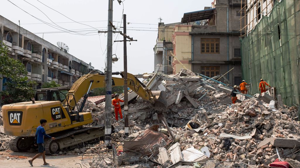 Mandalay vuelve a temblar por una nueva réplica del terremoto de Birmania