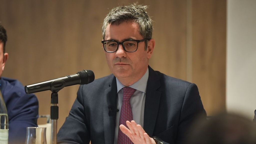 El ministro de la Presidencia, Justicia y Relaciones con las Cortes, Félix Bolaños.