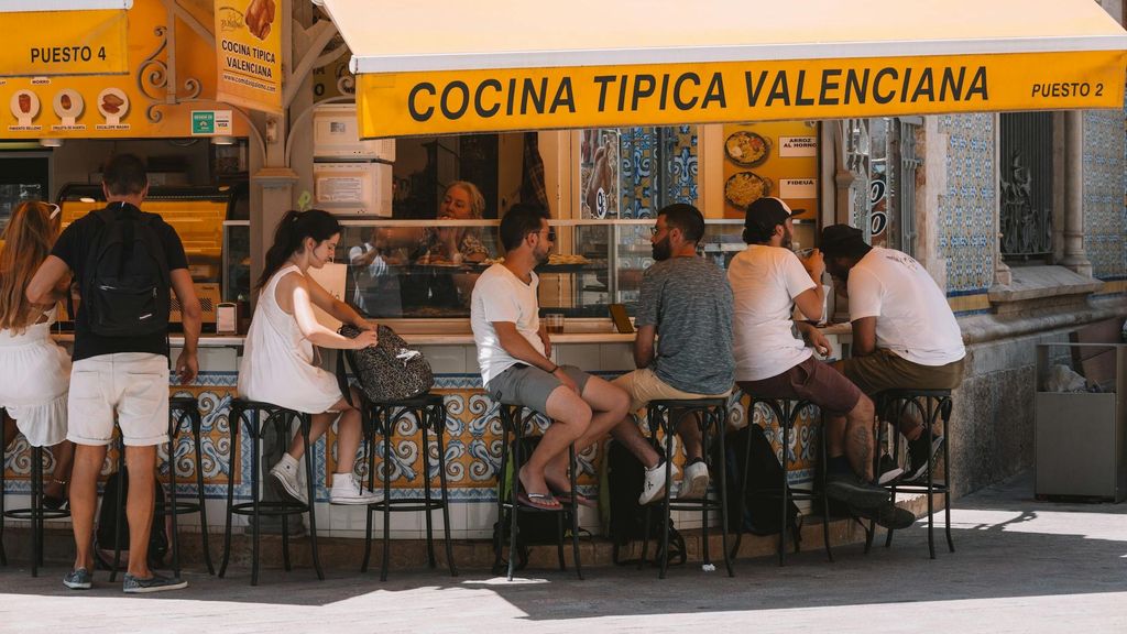 Valencia - comer al aire libre