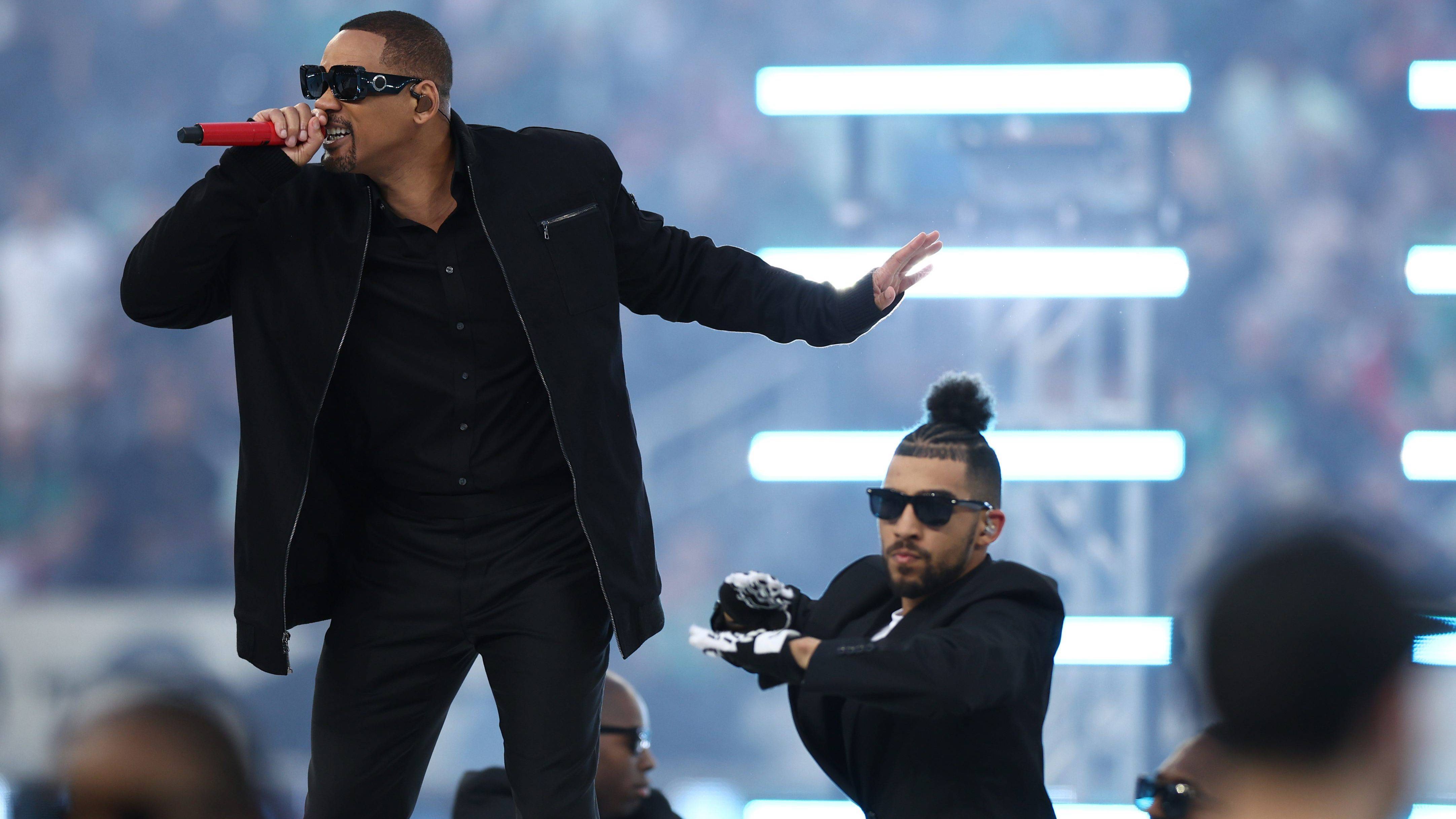 Will Smith en uno de sus conciertos.