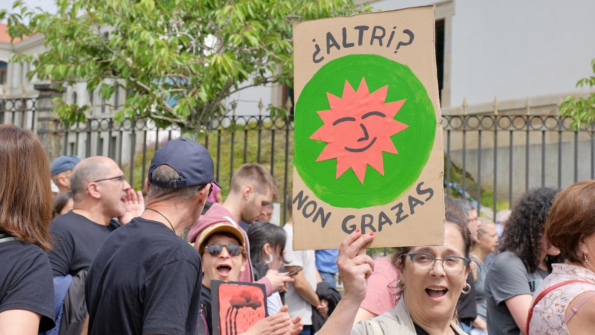 Archivo - Protesta de Altri.