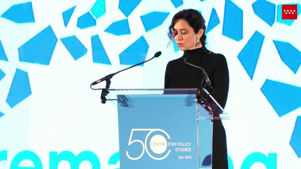 Isabel Díaz Ayuso se atreve con el inglés