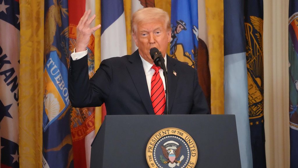El presidente de EEUU, Donald Trump