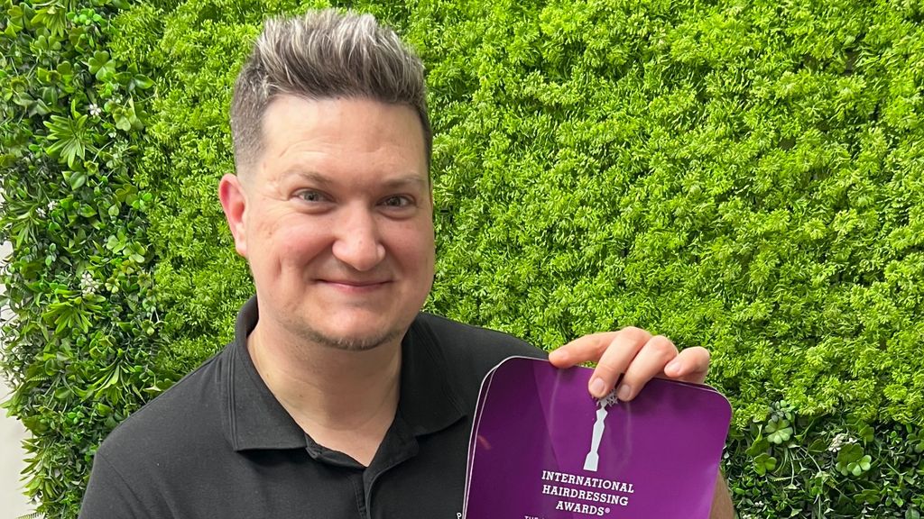Daniel Gallego, el español mejor peluquero masculino del mundo.