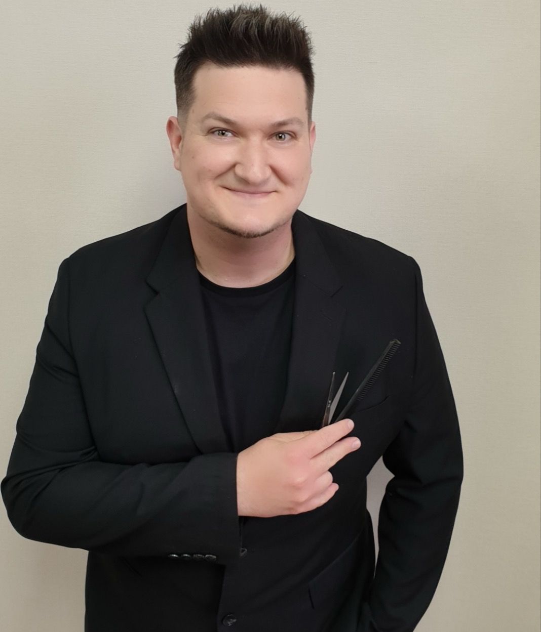 Daniel Gallego, el peluquero.