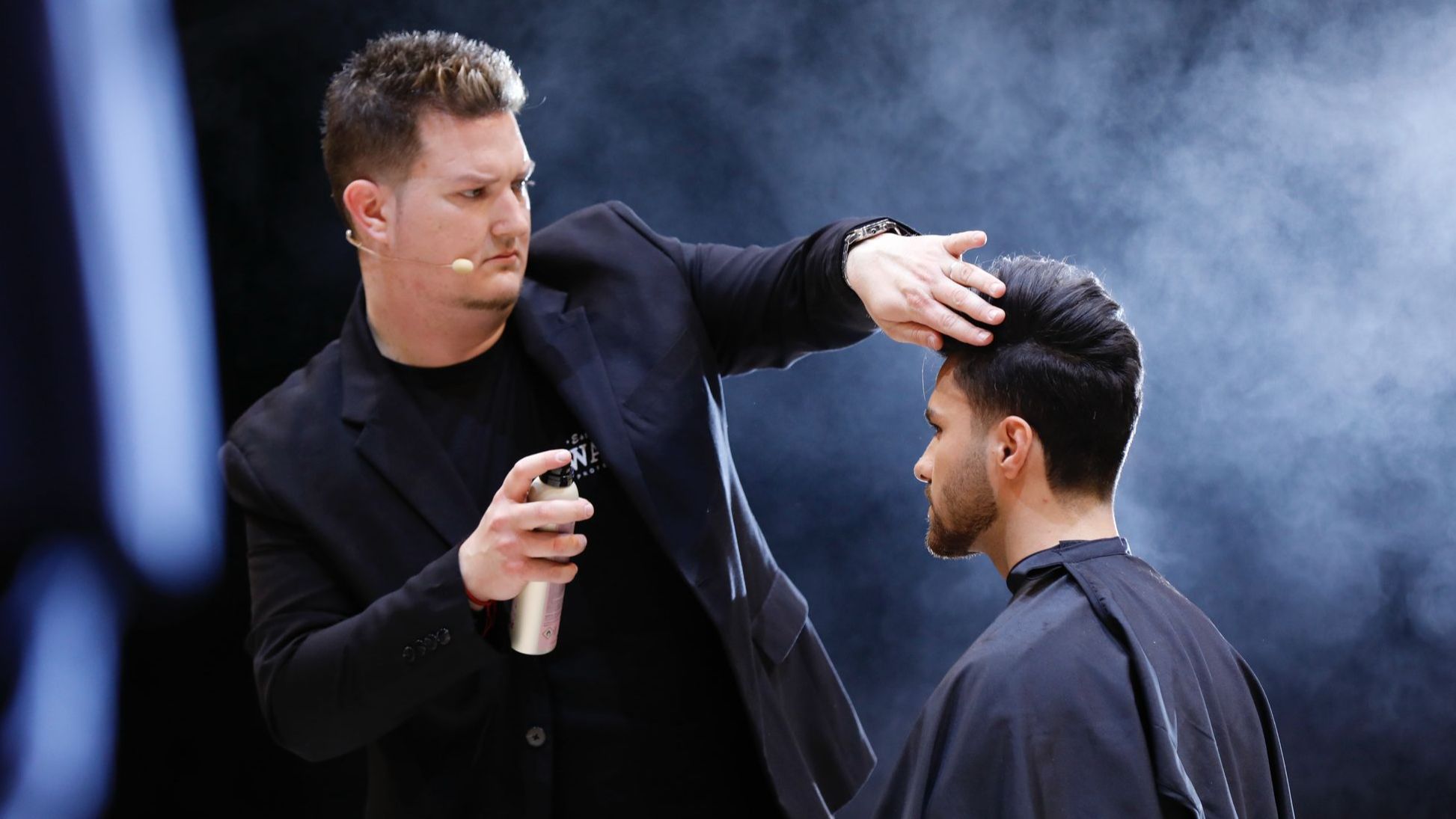 Daniel Gallego, el peluquero.