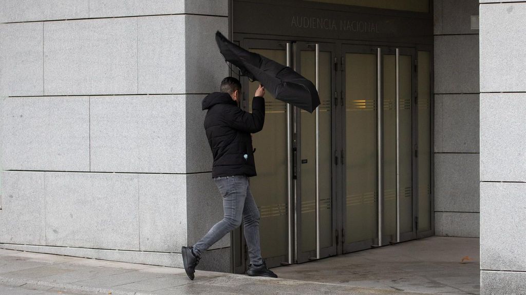 El acusado, Manuel Blanco Vela, a su llegada a la Audiencia Nacional