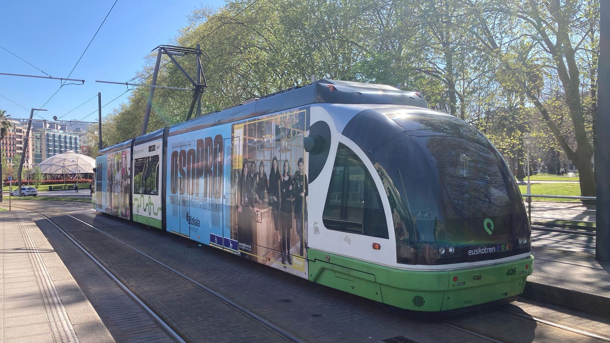 En el último año dos personas han muerto arrolladas por el tranvía en Bilbao