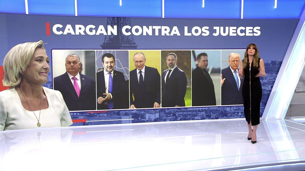 Los líderes de la ultraderecha mundial salen en apoyo a Marine Le Pen