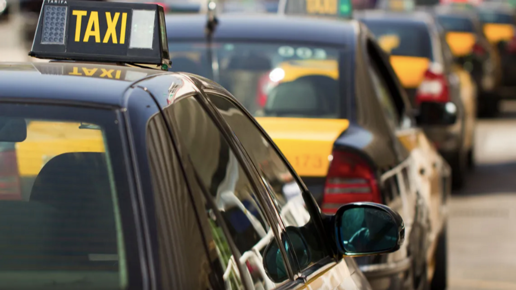 Taxi en una imagen de archivo