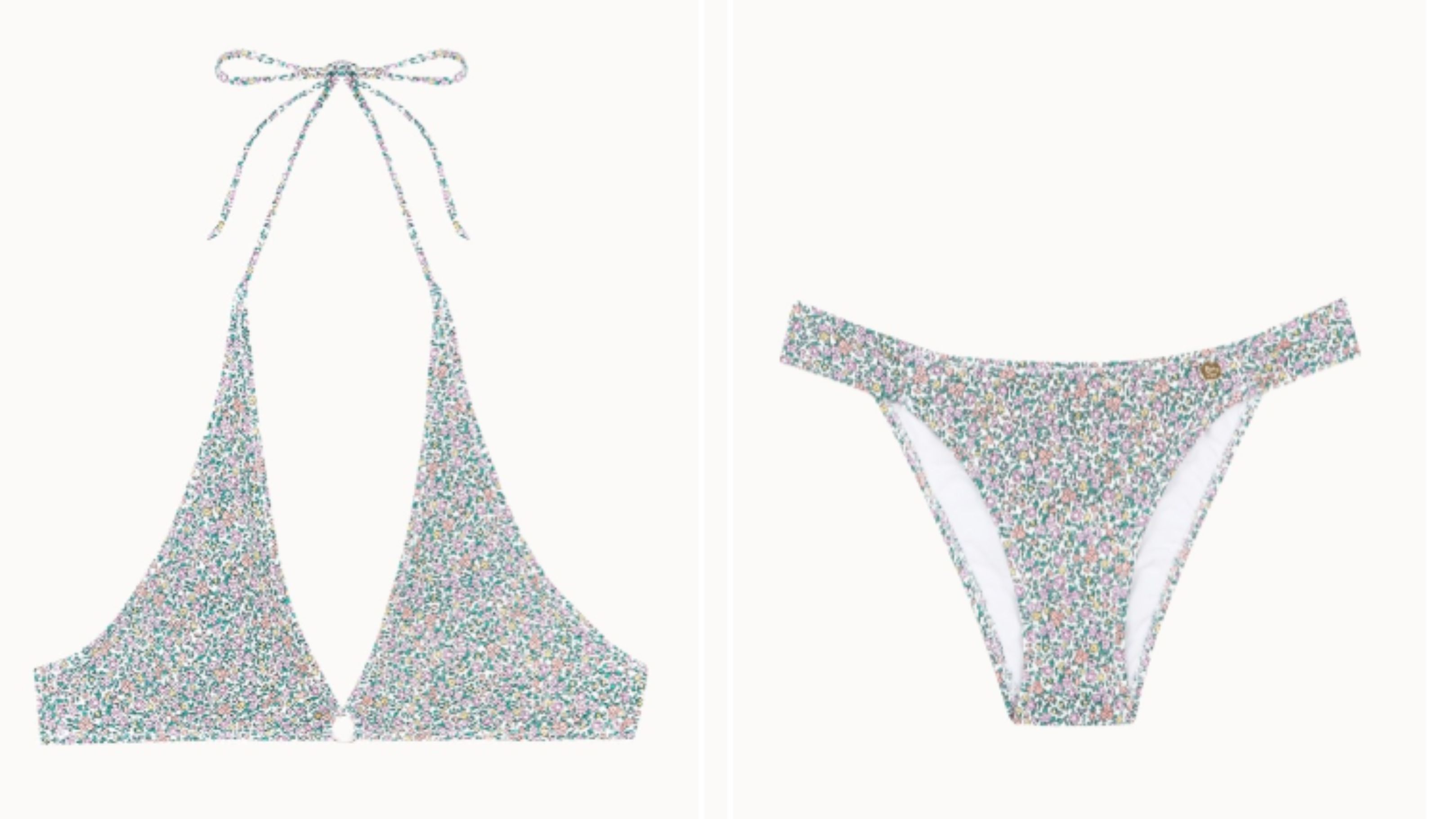 El bikini de Leonor, en un montaje fotográfico